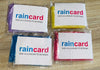 Disposable Rain Card Poncho pack | Pocket Size Waterproof Emergency Raincoat for Men & Women | Lightweight Travel Rainwear | Reusable 2-3 Times