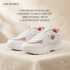 Women’s Lightweight Athletic Shoes – Breathable Memory Foam Footwear
