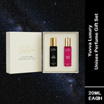 Yuvva Luxury Long Lasting Unisex Perfume Gift Set Pack of 2