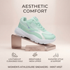 Trendy Mint Green Casual Sports Shoes for Women & Girls
