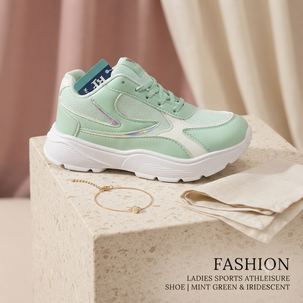 Trendy Mint Green Casual Sports Shoes for Women & Girls