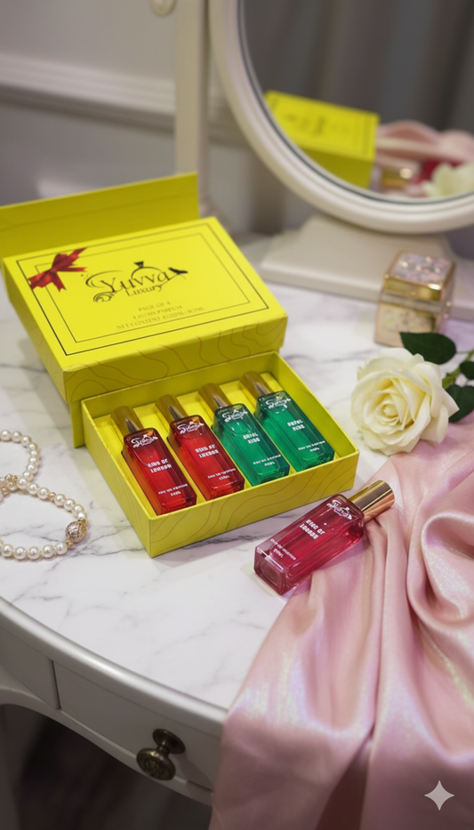 Yuvva Luxury 4-in-1 Premium Perfume Combo Set for Men ( KING OF LONDON ) ( ROYAL KING )