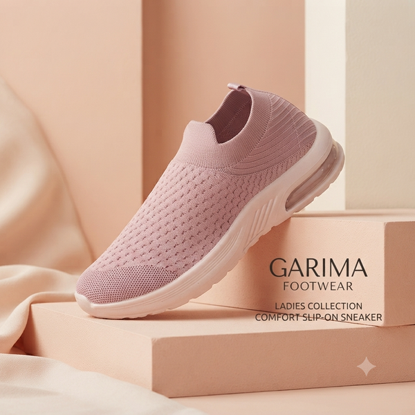 Garima Lightweight Air-Cushion Comfort Sneakers for Women