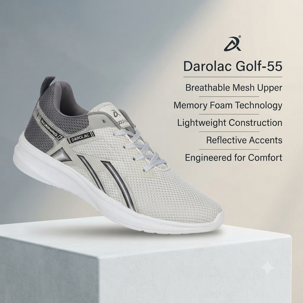Men's Lightweight Sports Sneakers – Darolac Golf-55 Series