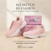Premium Pink Sports Sneakers for a Modern Look