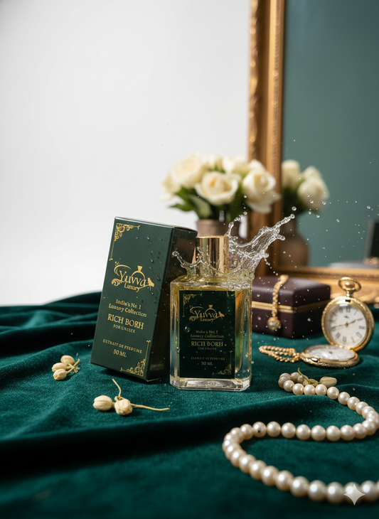 YUVVA LUXURY RICH BORN Long Lasting Perfume | Perfume for UNISEX | EDP 50ML | Pack Of 2