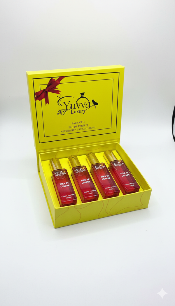 Yuvva Luxury Long Lasting UNISEX Perfume Gift Set ( KING OF LONDON )