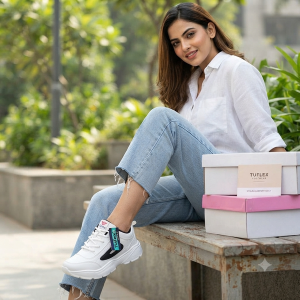 Tufex Sportz Comfort & Style Everyday Sneakers for Women