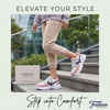 Women Pink Casual Chunky Sneakers | Lightweight Cushion Insole Ladies Outdoor Shoes