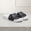 Mercedes-AMG Petronas F1 Casual Comfort Slippers / Slides (White/Black)