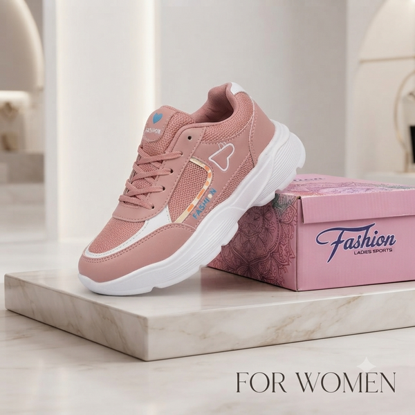 Trendy Women’s Lightweight Casual & Athletic Sneakers with Comfort Cushion