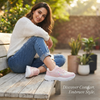 Fashion-Forward Everyday Comfort Sneakers - Soft Pink Edition