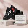 Trendy Black Chunky Fashion Sneakers for Women | Lightweight Everyday Casual Footwear