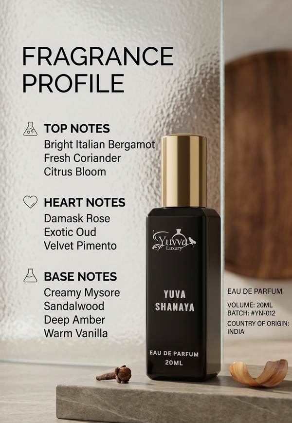 Buy Yuva Shanaya Premium Perfume | Yuvva Luxury