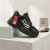 Trendy Black Chunky Fashion Sneakers for Women | Lightweight Everyday Casual Footwear