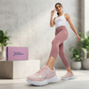Fashion-Forward Everyday Comfort Sneakers - Soft Pink Edition