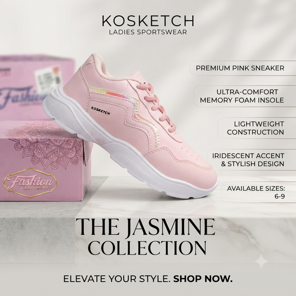 Premium Pink Sports Sneakers for a Modern Look