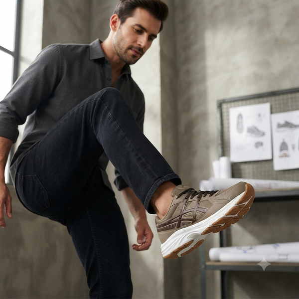 Premium Lightweight Mesh Sports Shoes for Men – Comfortable Daily Wear Running Sneakers