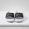Mercedes-AMG Petronas F1 Casual Comfort Slippers / Slides (White/Black)