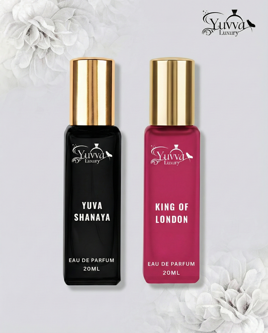 Yuvva Luxury Long Lasting Unisex Perfume Gift Set Pack of 2