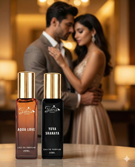 Yuvva Luxury Long Lasting Unisex Perfume Gift Set Of 2