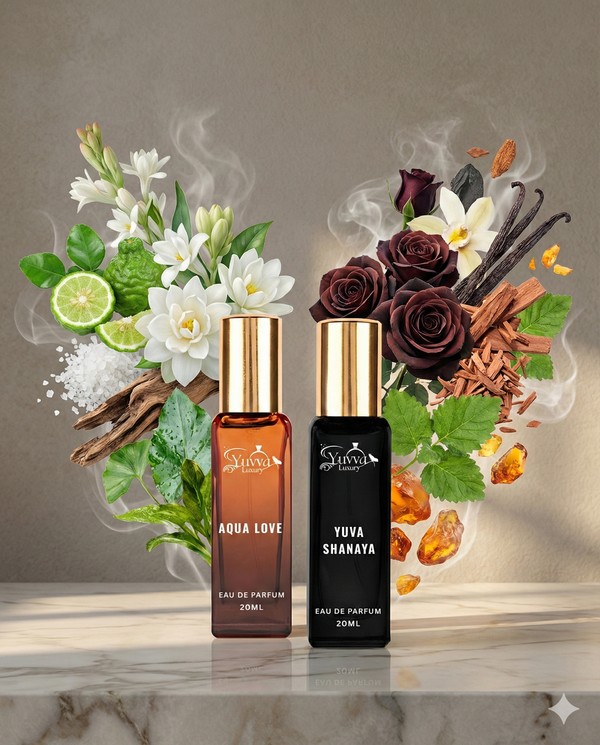 Yuvva Luxury Long Lasting Unisex Perfume Gift Set Of 2