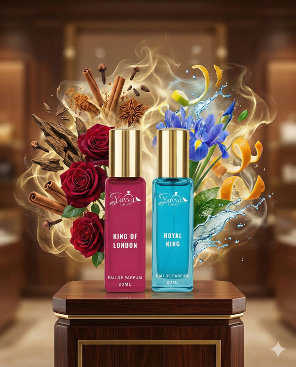 Yuvva Luxury 4-in-1 Premium Perfume Combo Set for Men ( KING OF LONDON ) ( ROYAL KING )
