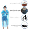 Disposable Rain Card Poncho pack | Pocket Size Waterproof Emergency Raincoat for Men & Women | Lightweight Travel Rainwear | Reusable 2-3 Times