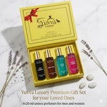Yuvva Luxury Long Lasting Unisex Perfume Gift Pack of 4 Luxury Set