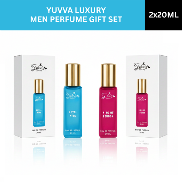 Yuvva Luxury Long Lasting Unisex Perfume Gift Set of 2