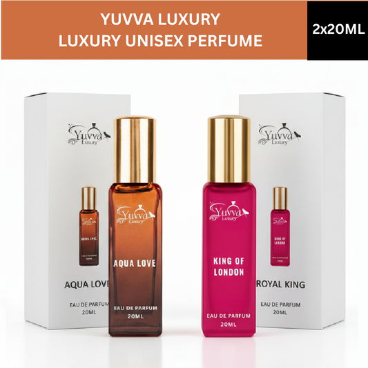 Yuvva Luxury Long Lasting Unisex Perfume Gift Set Of 2
