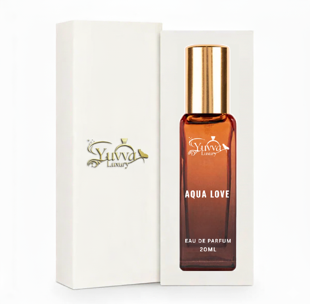Yuvva Luxury Long Lasting Unisex Perfume | 20ml Perfume for Man & Woman | AQUA LOVE Premium Fragrance Scent  | Gifts for Men and Women