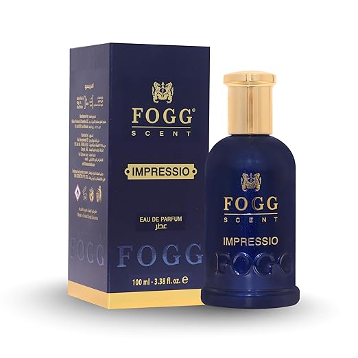 Fogg Scent Impressio Perfume for Men, Long-Lasting, Fresh & Powerful Fragrance, Eau De Parfum, 100ml