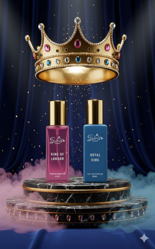 Yuvva Luxury Long Lasting Unisex Perfume Gift Set of 2