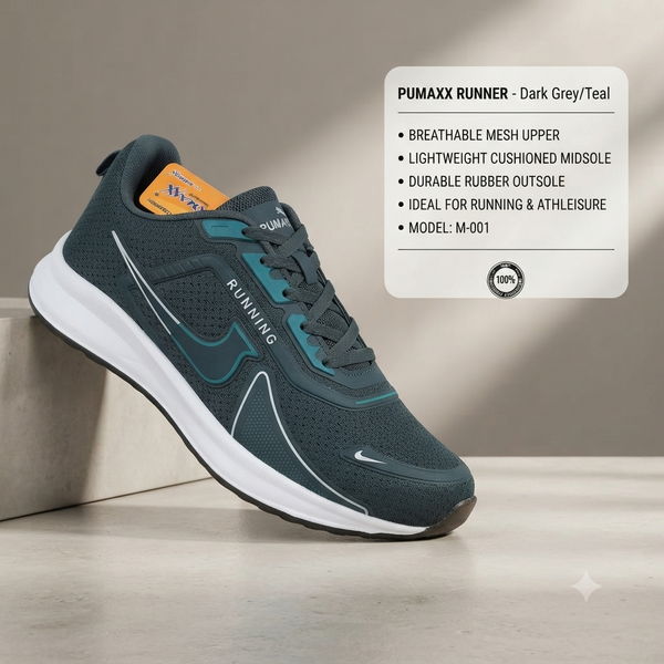 Men’s Performance Athletic Sneakers – Ideal for Running, Gym, and Casual Everyday Wear