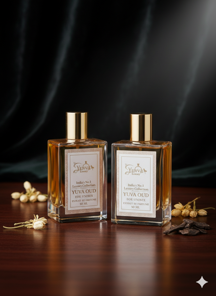 YUVVA LUXURY OUD Long Lasting Perfume | Perfume for UNISEX | EDP 50ML | Pack Of 2