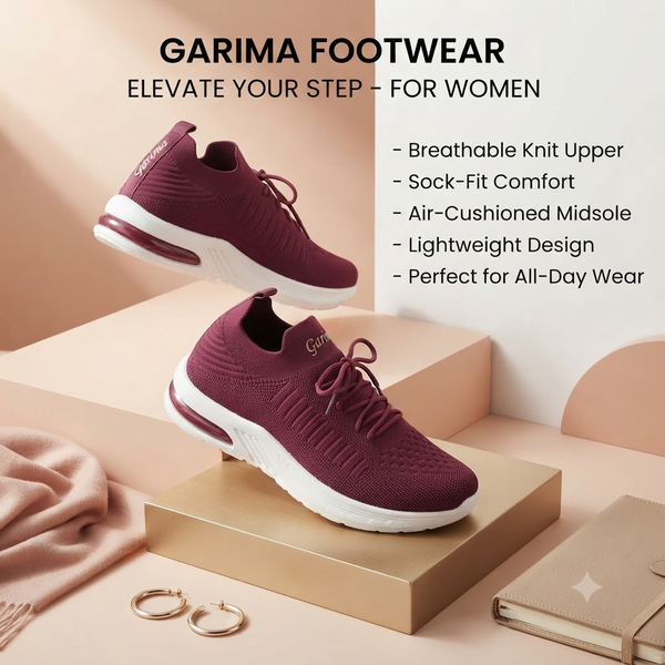 Garima Footwear A2 Women's Grapevine Slip-On Casual & Sports Sneakers
