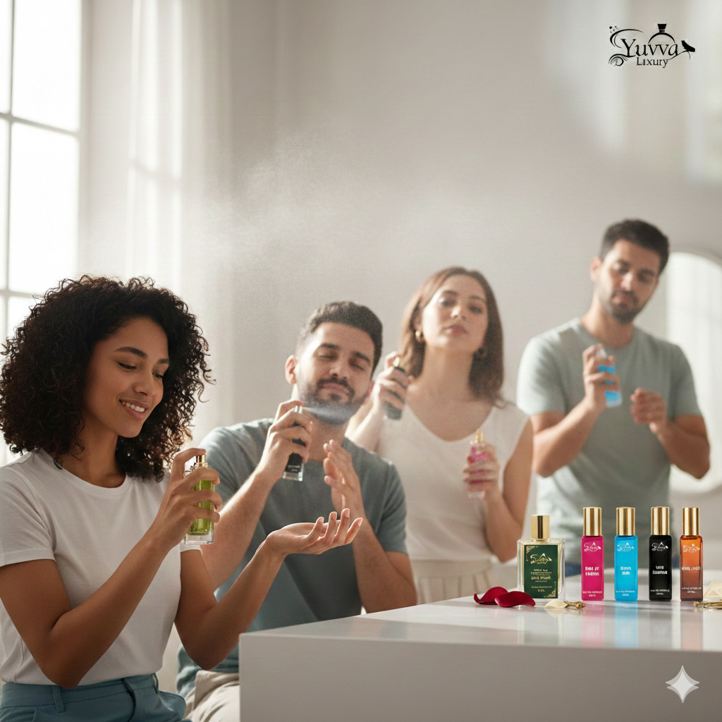 Yuvva Luxury Long Lasting Unisex Perfume Gift Set