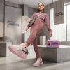 Trendy Blush Pink Active-Lifestyle Sneakers for Women