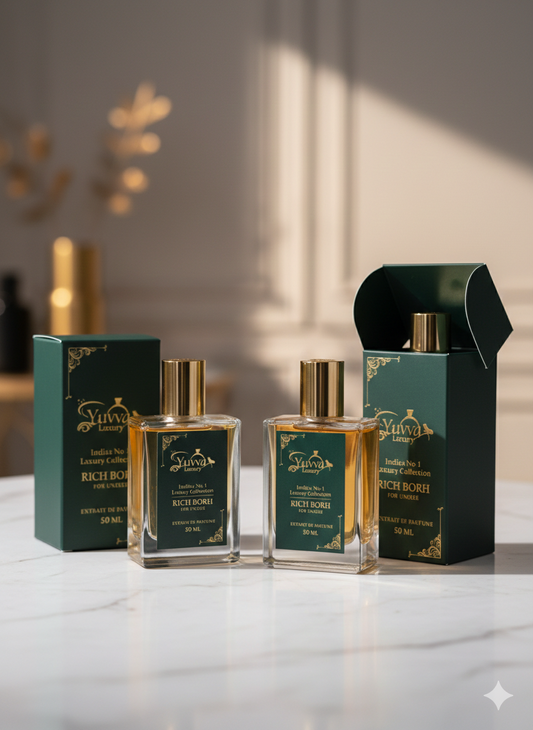 YUVVA LUXURY RICH BORN Long Lasting Perfume | Perfume for UNISEX | EDP 50ML | Pack Of 2