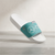 Mercedes-AMG Petronas F1 Motorsport White & Teal Casual Comfort Sliders