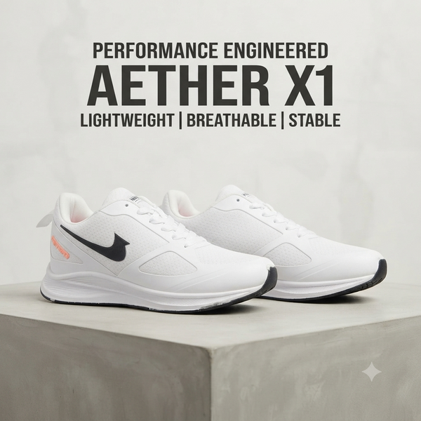 Premium Ultra-Lightweight Men's Sports Running Shoes - Breathable Daily Wear Sneakers