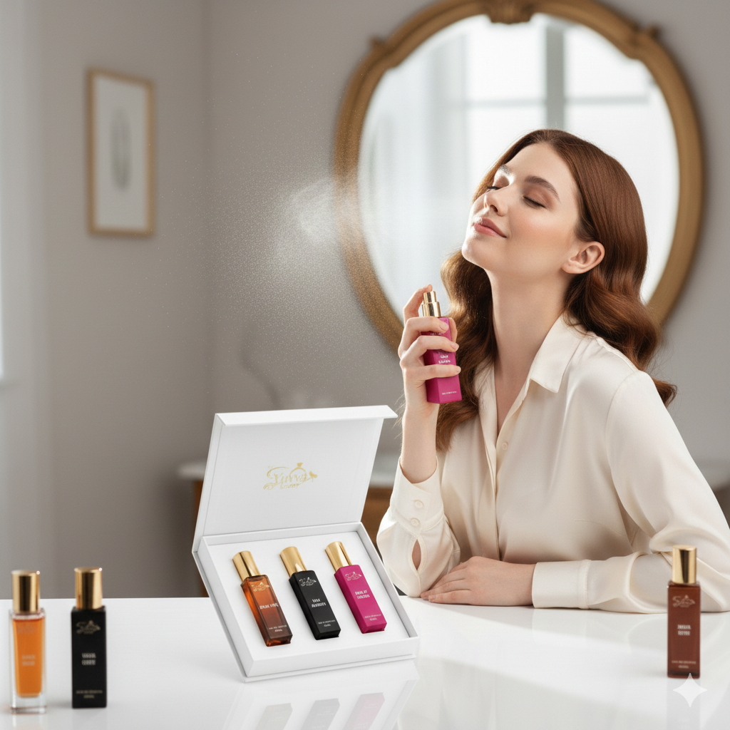 Yuvva Luxury Long Lasting Unisex Perfume Gift Set of 3