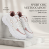 Women’s Lightweight Athletic Shoes – Breathable Memory Foam Footwear