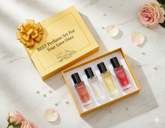 Yuvva Luxury Long Lasting Unisex Perfume Gift Set ( PACK OF 4 )