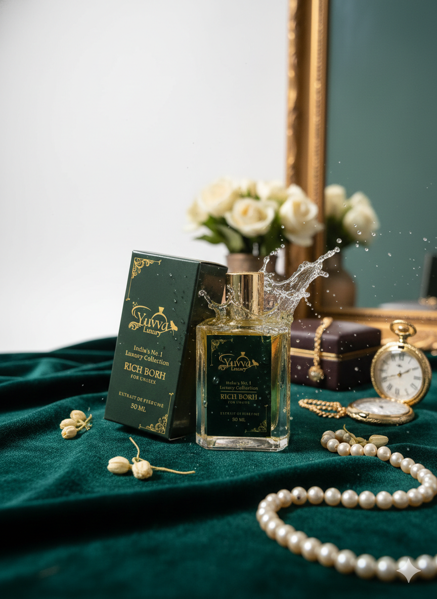 YUVVA LUXURY RICH BORN Long Lasting Perfume | Perfume for UNISEX | EDP 50ML | Pack Of 2