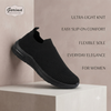 Garima A5 Lightweight Casual Sneaker for Women - Full Black