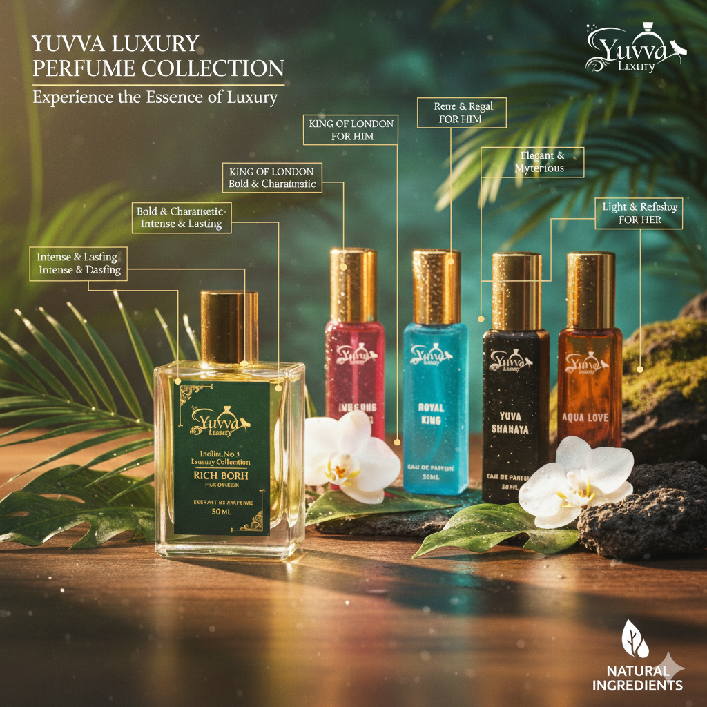 Yuvva Luxury Long Lasting Unisex Perfume Gift Set