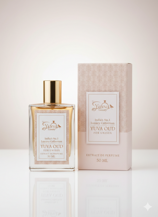 YUVVA LUXURY OUD Long Lasting Perfume | Perfume for UNISEX | EDP 50ML | Lemon, Lavender, Tonka, Mandarin & Vetiver | Woody, Citrus Premium Fragrance