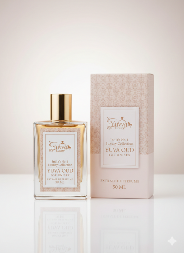 YUVVA LUXURY OUD Long Lasting Perfume | Perfume for UNISEX | EDP 50ML | Lemon, Lavender, Tonka, Mandarin & Vetiver | Woody, Citrus Premium Fragrance